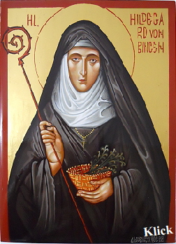Hildegard von Bingen Ikone