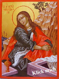 Maria Magdalena am leeren Grab
