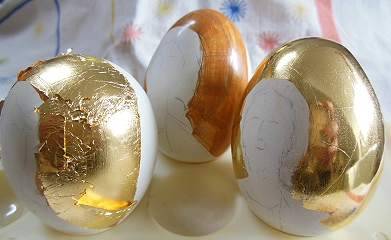 Eier - Vergolden kl