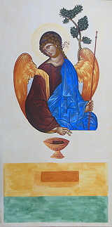 mittlerer Engel Ikone