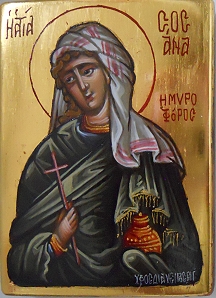 Nr. 471 Heilige Susanna Myrontrgerin Ikone