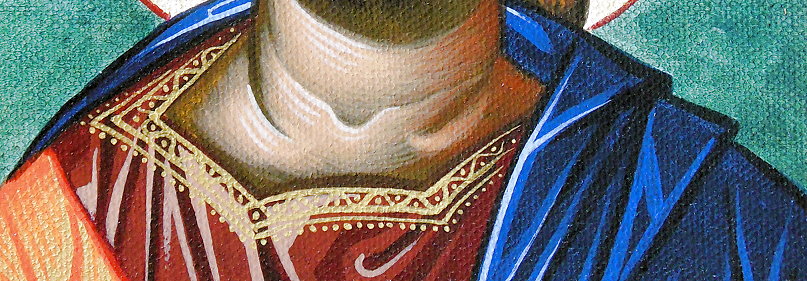 LW 17 Christus Detail Bordüre