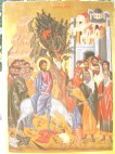 Ikonen-Szenen aus dem alten und neuen Testament