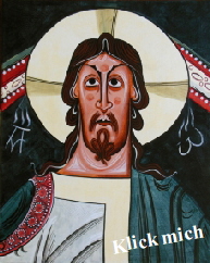 katalonische Ikone Christus